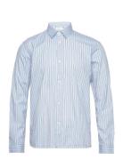 Relaxed Stri Tom Tailor Blue
