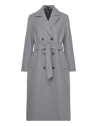 Slfmilo Rws Coat Selected Femme Grey