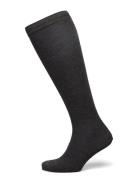 Wool/Cotton Knee Socks Mp Denmark Black