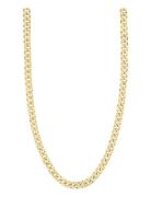 Heat Recycled Chain Necklace Gold-Plated Pilgrim Gold