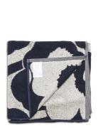 Unikko Co/Li Bath Towel Marimekko Home Blue