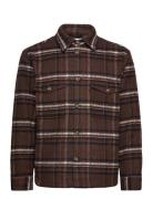 Slharchive Overshirt Noos Selected Homme Brown