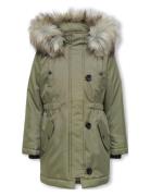 Kogiris Fur Parka Otw Noos Kids Only Green