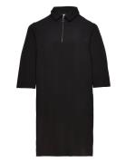 Carkeziah 3/4 Zipper Dress Wvn ONLY Carmakoma Black