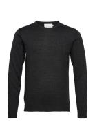 Cfkent Merino Crew Neck Knit Casual Friday Black