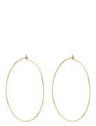 The Capri Wire Hoops-Gold LUV AJ Gold