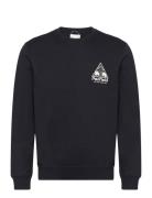 Triangle Mountain Back Graphic Crew Sweat Penfield Black