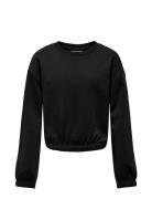 Kogmaya L/S Short O-Neck Swt Kids Only Black