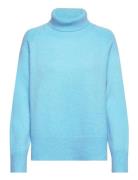 Sweater With High Neck Coster Copenhagen Blue