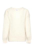 Vmerin Ls V-Neck Pullover Ga Girl Vero Moda Girl Cream