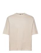 Onsmillenium Ovz Ss Tee Noos ONLY & SONS Beige