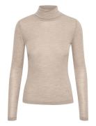 Niniagz Wool Rollneck Noos Gestuz Beige