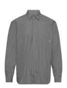 Wbyuzo Striped Shirt Woodbird Grey
