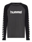 Hmlboys T-Shirt L/S Hummel Grey