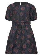 Sgmaisie Nightflower L_S Dress Soft Gallery Navy