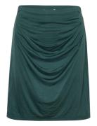 Cupro Skirt Rosemunde Green