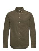 Christoph Corduroy Shirt Les Deux Khaki