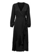 Slkarven Dress Ls Soaked In Luxury Black