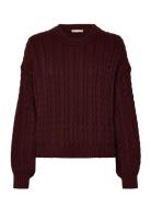 Esbraidy Jumper Knit Esme Studios Brown