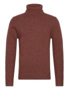 High Neck Knit Sweather Revolution Burgundy