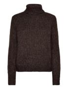 Kaalioma Rollneck Pullover Kaffe Brown