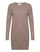 Onlrica Life L/S O-Neck Dress Knt Noos ONLY Brown