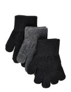 Magic Gloves 3 Pack Mikk-line Black