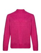 Carallie Life Ls Highneck Cc Knt ONLY Carmakoma Pink