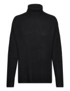 Penny Roll Neck Pullover A-View Black