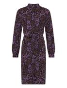 Slkenna Shirt Dress Soaked In Luxury Purple