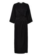 Slftyra 34 Ankle Wrap Dress B Selected Femme Black