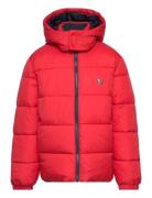 Puffer Jacket Timberland Red
