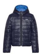 Reversible Puffer Jacket BOSS Navy