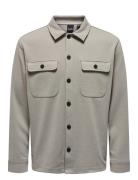 Onsnewkodyl Overshirt Sweat Noos ONLY & SONS Beige