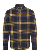 Ls Heavy Flannel Plaid Timberland Blue