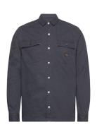 Canvas Workwear Overshirt Superdry Navy