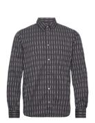 Timothy Tattoo Stripe Shirt Wood Wood Black