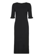 Riversbbilene Knit Dress Bruuns Bazaar Black