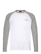 Essential Baseball Ls Top Superdry White