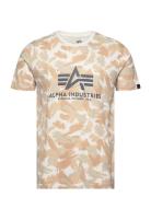 Basic T-Shirt Camo Alpha Industries Beige