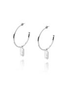 Power Earrings Silver Mockberg Silver