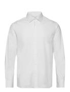 Slim Fit Stretch Cotton Shirt Mango White