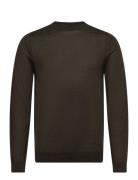 Onsmateo Life Reg 12 Merino Crew Knit ONLY & SONS Khaki