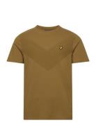 Chevron T-Shirt Lyle & Scott Beige