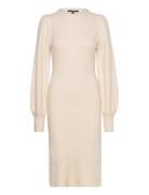 Kessy Puff Sleeve Dress French Connection Cream