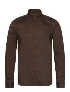 Cfpalle Slim Fit Shirt Casual Friday Brown
