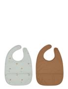 Dino Bib - Pack Of 2 OYOY MINI Patterned