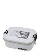 Moomin Graphic, Lunchbox In Tinplate Rätt Start White