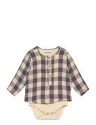 Nbmroso Ls Boxy Body Shirt Lil Lil'Atelier Brown