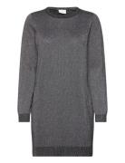 Visanja L/S Glitter Knit Dress /B Vila Black